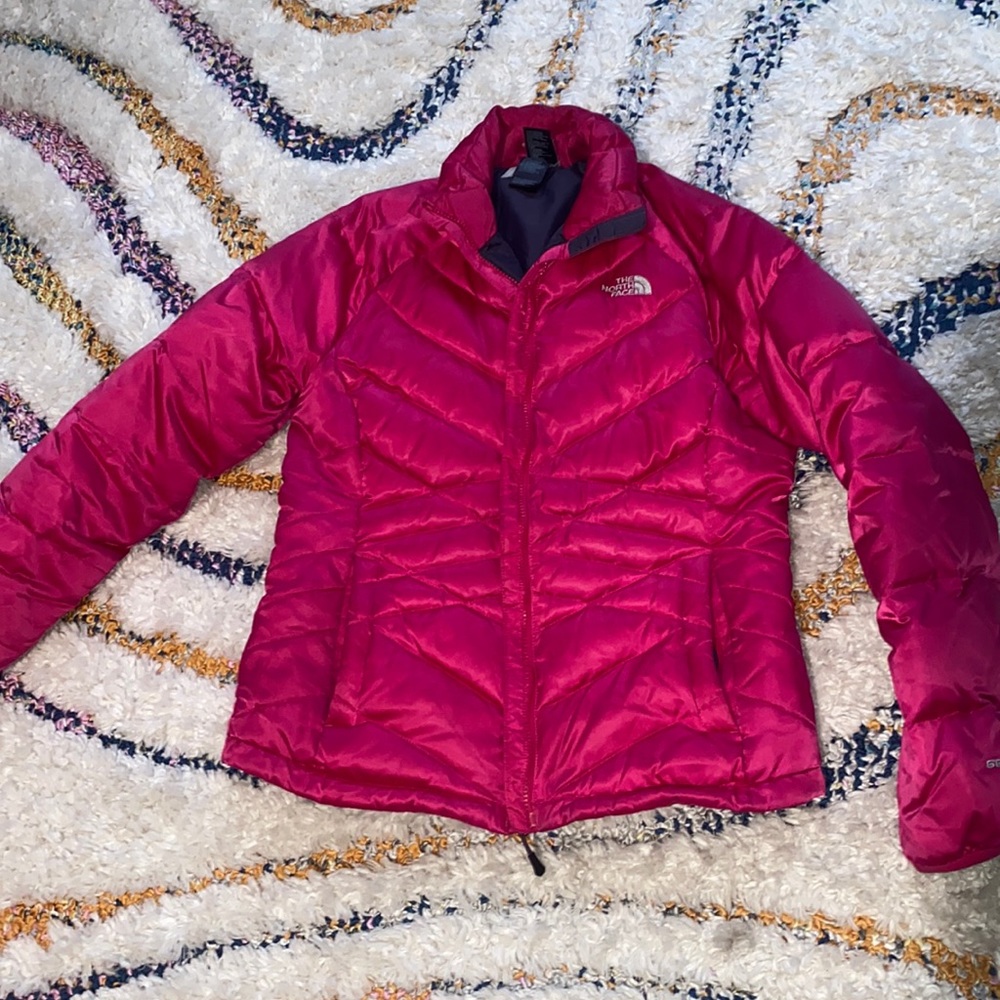 Pink North Face 550